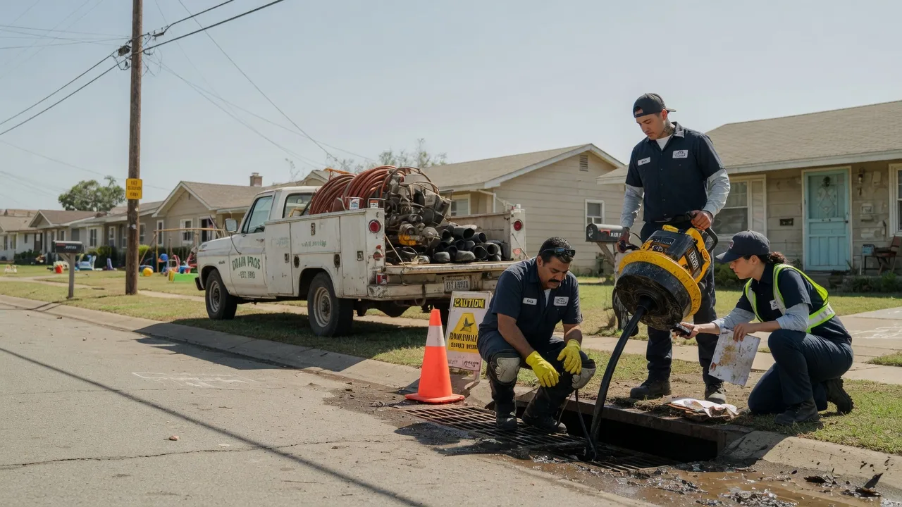 Drain Cleaning in Evadale, TX near me